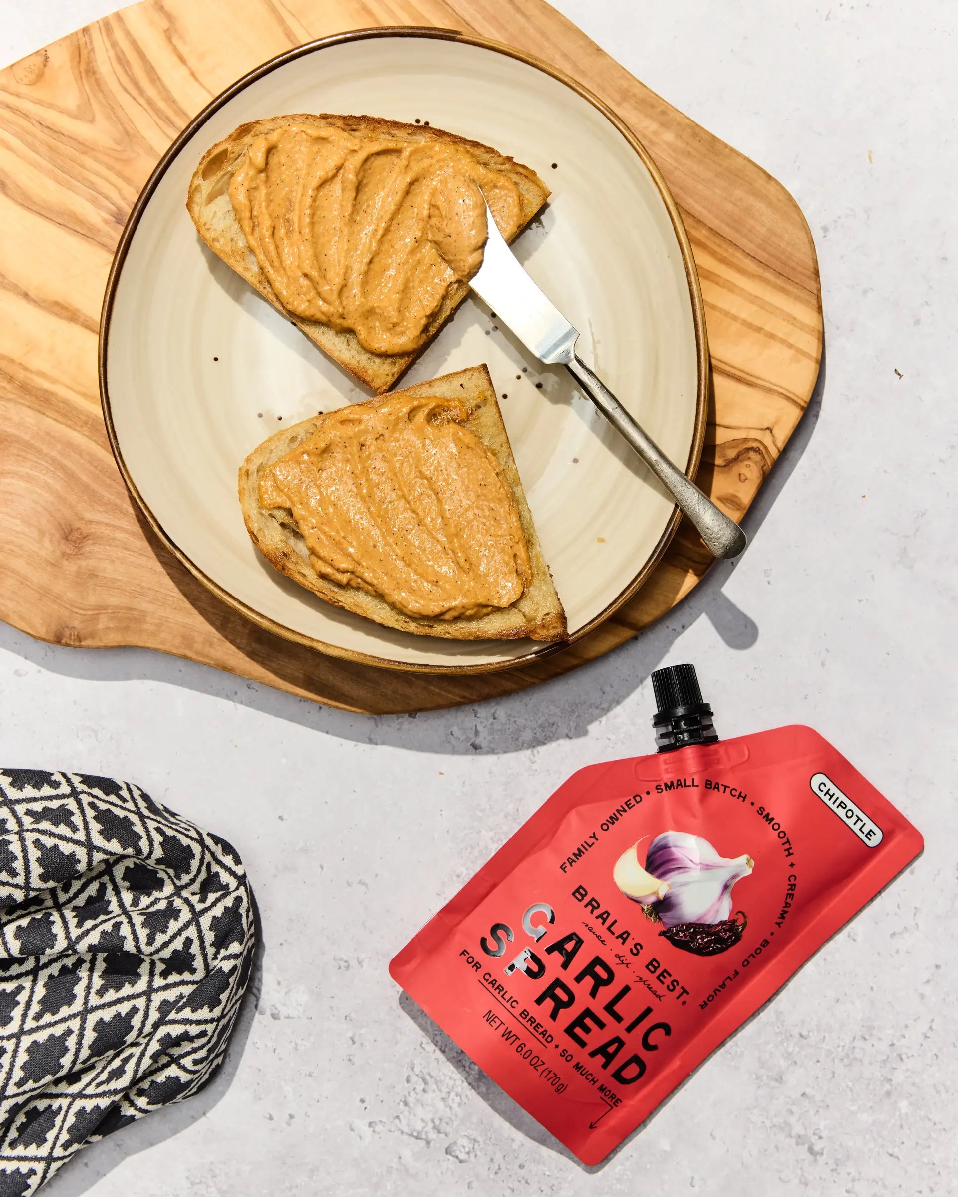 Chipotle - Garlic Spread for Garlic Bread